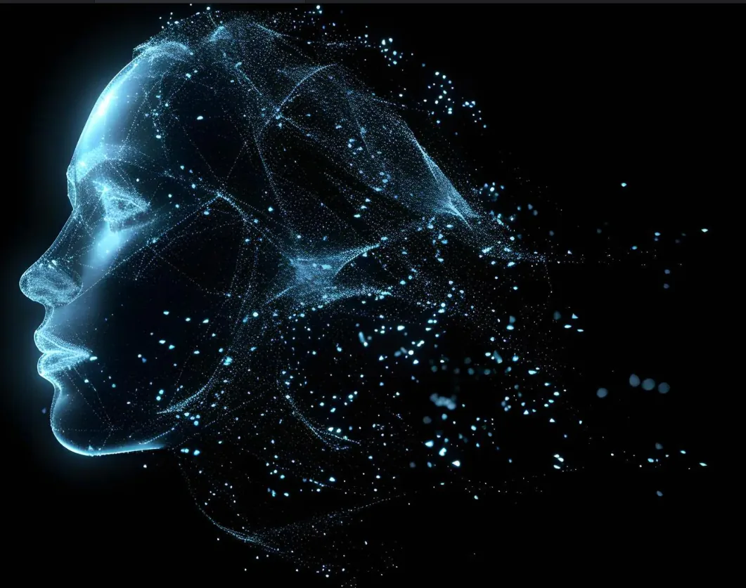 Cabeza holográfica IA — Sustarox Núcleo Neural